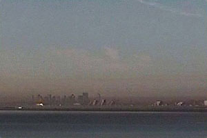 Boston: Brown Cloud Polluted Day